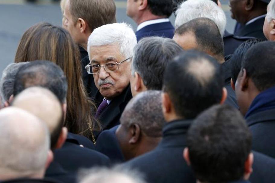 Il Presidente palestinese Mahmoud Abbas 